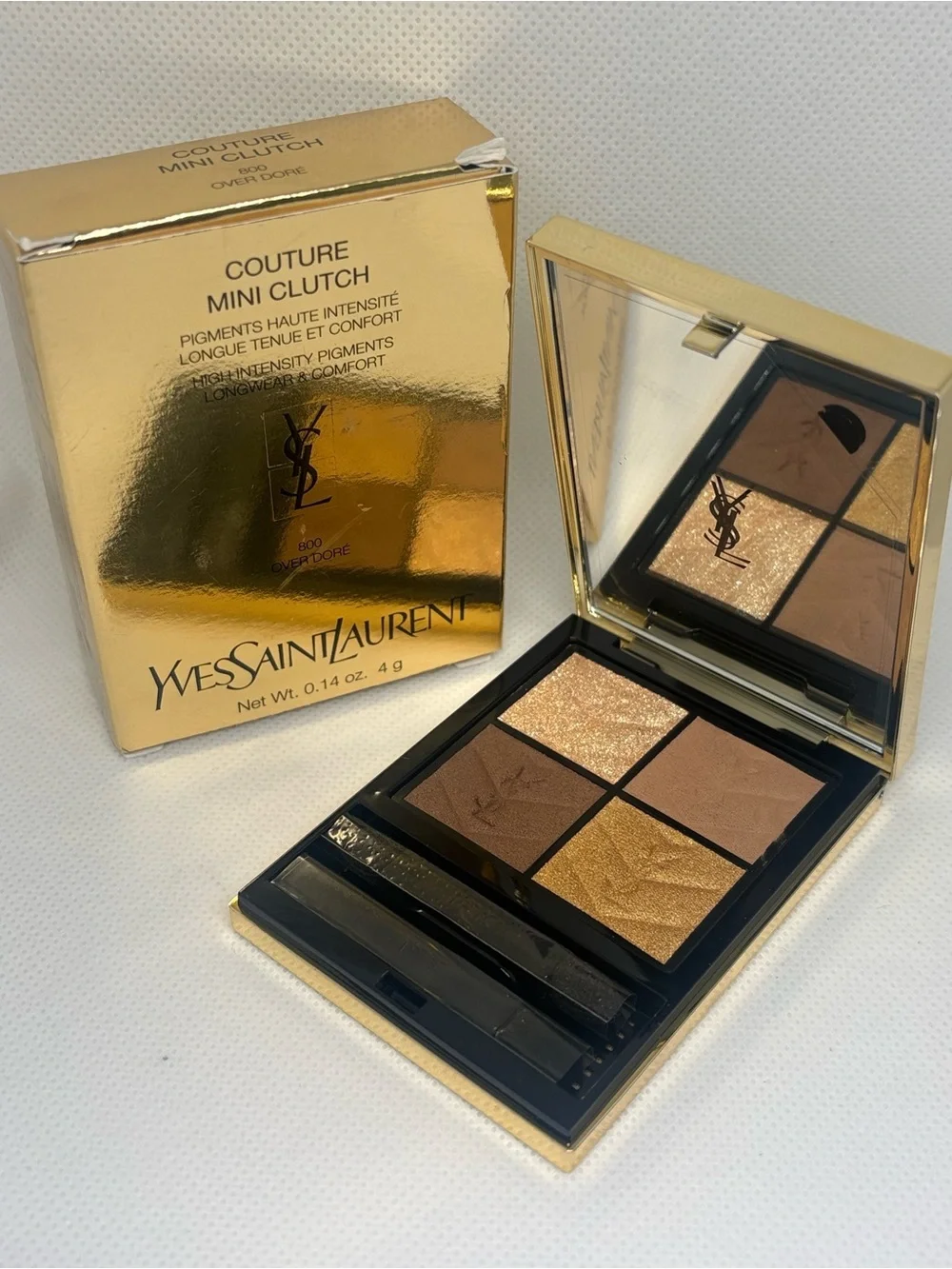 Yves Saint Laurent Mini Clutch Eyeshadow #800 Over Doré